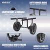 Best Marine and Outdoors Kayak Cart, Heavy Duty Adjustable Width Dolly with 450lb Weight Capacity and Flat Free Airless Wheels, Canoe Trolley Carrier and Kayak Trailer Accessories view 4