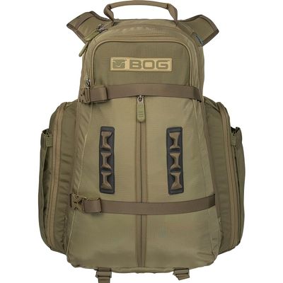 BOG Day Pack Bag with Detachable Carry Boot and Rain Cover, Lightweight Ripstop, Heavy-Duty, Large Capacity, For Hunting, Outdoors, EDC