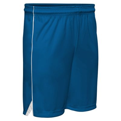 Prime Basketball Shorts, Men's 3X-Large, Royal Blue with White Trim