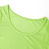 Long Sleeve Crop Tops for Women Workout Basic Clothes for Teen Ladies Fitted Slim Scoop Neck Cute Yoga Shirts (Neon, Medium) view 3