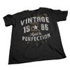 40th Birthday Gift Shirt for Men - Vintage 1986 Aged to Perfection - Arrows - F/Brown-005-4X view 4