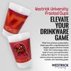 Westrick Virginia Tech Hokies University Plastic Cups, Fun Party Supplies, Ideal Tailgate and Football Party Decorations, College Football Party Pack - 14 oz. Frosted Cups - 25 per Set view 3