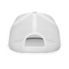 Gunner Gear Fishing Hat Bass Fish American Flag Embroidered Snapback Trucker Hat Yupoong 6006 White view 2