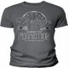 50th Birthday Gift Shirt for Men - Vintage 1976 Aged to Perfection - Automotive - Charcoal-002-4X view 1