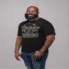 50th Birthday Gift Shirt for Men - Vintage 1976 Aged to Perfection - Automotive - Charcoal-002-4X view 3