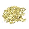 Spokes Nipples 72Pcs/Lot Bicycle Spoke Colorful Material Mountain Bike Spokes Nipples for Bicycle Wheel Cycling Accessories Cycling Spokes (Color : Gold) view 1
