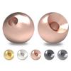 MUUNN 100pcs Tungsten Cyclops Beads for Fly Tying, Sink Deeper and Faster 5 Colors/13 Sizes Countersunk Tungsten Beads Fly Tying Beads Head Fly Tying Materials(Copper,4.6mm) view 3