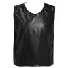 Aislor Kids Big Girls Shiny Metallic Crop Tank Tops Racer Back Dance Athletic Sports Bra Black Shiny 1-6 Years view 1