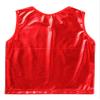 Aislor Kids Big Girls Shiny Metallic Crop Tank Tops Racer Back Dance Athletic Sports Bra Red Shiny 1-6 Years view 4