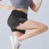 5-Pack Women's Athletic Shorts Mesh Basketball, Ladies Active Loose Pull-On Shorts with Zipper Pockets, 5" Inseam (Set 1, Small) view 3