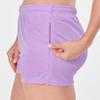 5-Pack Women's Athletic Shorts Mesh Basketball, Ladies Active Loose Pull-On Shorts with Zipper Pockets, 5" Inseam (Set 1, Small) view 4