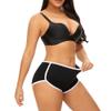 Mordlanka Women Boyshorts Underwear Cotton Panties Stretch Boxer Brief (green+white+yellow, X-SMALL) view 4