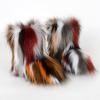 Gegefur Girls Boys Kids Faux Fur Boots Furry Fuzzy Fluffy Warm Winter Snow Boots Flat Shoes Outdoor (Style-6, 11.5) view 2
