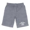 University of Detroit Mercy Titans Property College Fleece Drawstring Shorts - Heather Grey, X-Large view 1