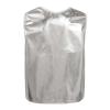 Aislor Kids Big Girls Shiny Metallic Crop Tank Tops Racer Back Dance Athletic Sports Bra Silver Shiny 1-6 Years view 2