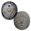 United States of America Great Seal Hiking Stick Medallion view 1