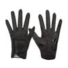 GOuft Spiderweb-Design Golf Glove Black Edition (for Men & Women) - Durable Suede: All Weather Golf Glove, Good Grip, Feel Soft/Comfort, and Long Lasting: Washable Glove (All Black, 19, Pair) view 1