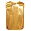 Aislor Kids Big Girls Shiny Metallic Crop Tank Tops Racer Back Dance Athletic Sports Bra Gold Shiny 15-18 Years view 2