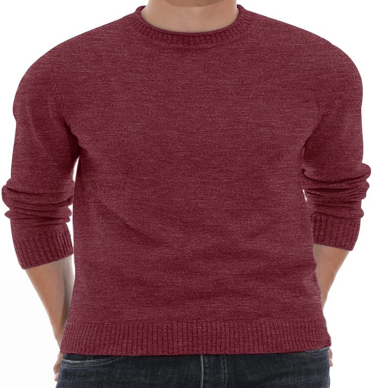 Sailwind Men's Crewneck Sweater Soft Casual Sweaters for Men Classic Pullover Sweaters