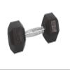 FixtureDisplays Rubber Dumbbell in Pair - with Metal Handles Pair of 2 20 lbs Dumbell 15189-NPF-1D view 3