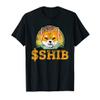 $SHIB - Shib Shiba Coin Retro Vintage Distressed Shibacoin T-Shirt view 1