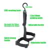 3 Pieces Fishing Wader Boot Hanger Fishing Boot Rack Men with Adjustable Belt and Swivel Dryer Hanger for Storage Drying view 3
