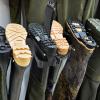 3 Pieces Fishing Wader Boot Hanger Fishing Boot Rack Men with Adjustable Belt and Swivel Dryer Hanger for Storage Drying view 4