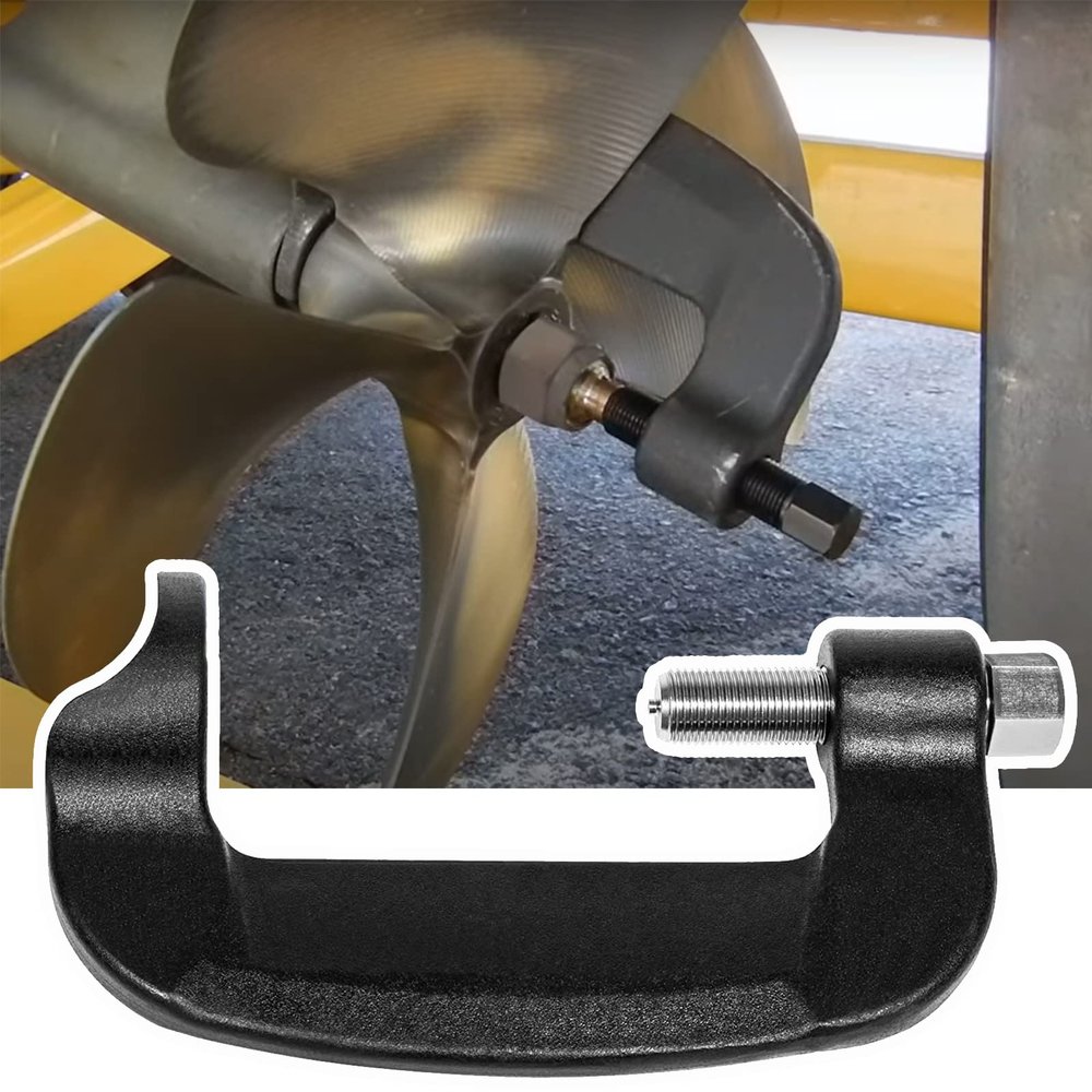 YMT Inboard Propeller Puller C Clamp Puller Suitable for Ski & Wakeboard Propellers Fits 1" to 1-1/8" Shaft