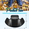 Geyoga 8 Pieces Toe Guards for Boots Toe Protectors Work Foot Guards Rubber Shoes Covers Boot Shoes Head Caps for Repairing Do Not Include Glue and Sandpaper view 2