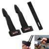 2 Pcs Anti-Slip Fishing Glove Index Finger Casting Gloves Finger Protector Fishing Gloves Finger Guard Unisexs Elastic Band Glove for Outdoor Fishing with Fishing Rod Belt(Black) view 1