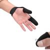 2 Pcs Anti-Slip Fishing Glove Index Finger Casting Gloves Finger Protector Fishing Gloves Finger Guard Unisexs Elastic Band Glove for Outdoor Fishing with Fishing Rod Belt(Black) view 2