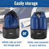 Affordura Boat Fender 4 Pack Boat Bumpers Fenders 6.5 Inch with 4 Ropes, Boat Bumpers for Pontoon Boat Fenders Inflatable (Blue) view 4