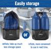 Affordura Boat Fender 4 Pack Boat Bumpers Fenders 8.5 Inch with 4 Ropes, Boat Bumpers for Pontoon Boat Fenders Inflatable (Blue) view 4
