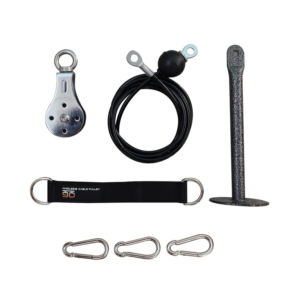 Cable Pulley - LAT Machine and Cable Substitute for Full Body Workouts with Weights