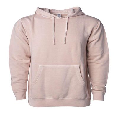 Independent Trading Co. - Midweight Pigment-Dyed Hooded Sweatshirt - PRM4500 - S - Pigment Dusty Pink