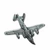 1 1/4 inch Consolidated B24 Liberator WW2 Bomber pewter plated plane pin H15024 F6D12F view 1