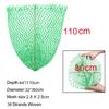 Fishing Net Replacement Netting Fishing Landing Net Replacement Net for Freshwater Saltwater Fishing Green 3 Sizes (Diameter 32inch/80cm) view 2