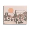 Stupell Industries Summer Sun Desert Canyon Saguaro Cactus Plants Canvas Wall Art, Design by Ziwei Li view 1