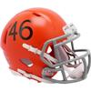 Riddell Cleveland Browns1946 Throwback Mini Speed Football Helmet view 1