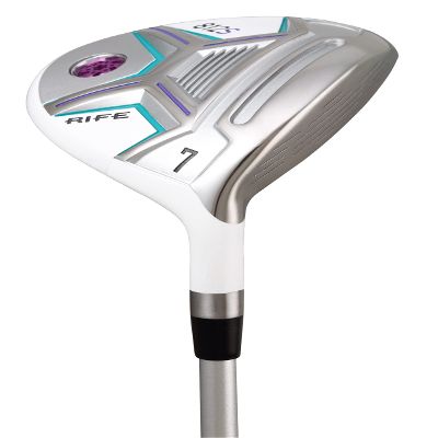 Women's Rife 812s Offset Golf 7 Wood Golf Club, Right Handed Premium Ultra Forgiving Ladies Flex Graphite Shaft with Tour Velvet Grip