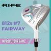 Women's Rife 812s Offset Golf 7 Wood Golf Club, Right Handed Premium Ultra Forgiving Ladies Flex Graphite Shaft with Tour Velvet Grip view 3