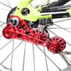 Chain Tensioner for Brompton Derailleur Rear Pulley 1-6 Speed Hub RED view 1
