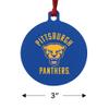 GRAPHICS & MORE University of Pittsburgh Panthers Aluminum Holiday Christmas Tree Ornament - 3.0" (7.6 cm) x 3.37" (8.6 cm) view 3
