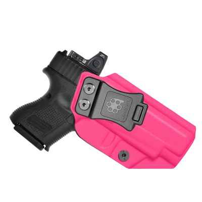 Amberide Glock 26/27/33 IWB Holster,Kydex-Boltaron Inside Waistband Fit Glock 26 27 33 Gen 15,Secure Retention,Quick Draw,030 Cant