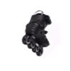 MICRO Skate MT Plus 2022 - Inline Skates for City, Freeride, freeskate (US M 7 / EU 39 / 255mm, Black) view 3