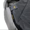 Browning McKinley 0 Sleeping Bag - Oversize Insulated Hooded Rectangle Made with Ripstop Outer and Brushed Polyester Liner, with Compression Stuff Sack, Charcoal/Gray view 3