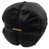 Browning McKinley 0 Sleeping Bag - Oversize Insulated Hooded Rectangle Made with Ripstop Outer and Brushed Polyester Liner, with Compression Stuff Sack, Charcoal/Gray view 4