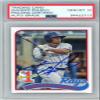 Wander Franco 2020 Topps Heritage Minor League Autographed Card #P-3 - PSA/DNA 10 view 1