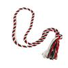 cotton neck rope horse tack bridleless riding red, green, and white view 1