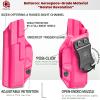 Amberide Bodyguard 380 IWB Holster, Kydex-Boltaron Inside Waistband Holster for S&W Bodyguard 380 .380 Auto Pistol (Non-Laser Model), Secure Retention, 030 Adjustable Cant view 4
